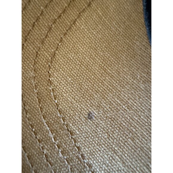 Carhartt Mens Odessa Brown Adjustable Canvas Baseball Cap Velcro - Picture 11 of 16